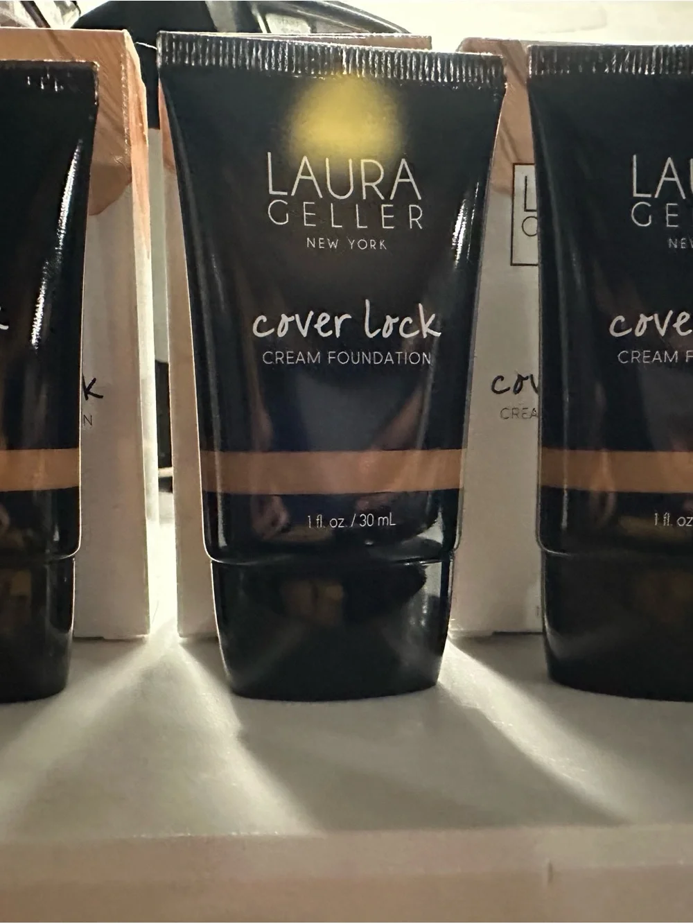 Laura Geller Cream Foundation Trio in Beige-Tan Shades